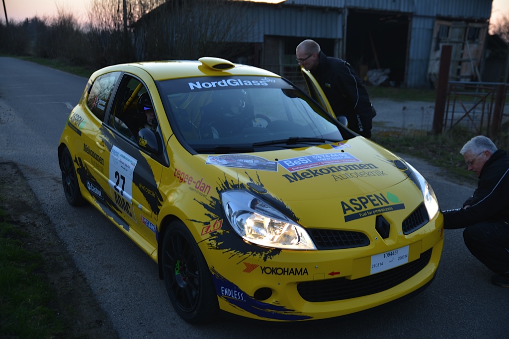 Der blev foretaget lidt justeringer til shakedown